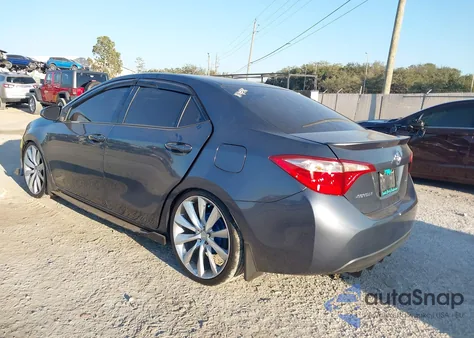 2018 Toyota Corolla Le из США, поврежденный, VIN 5YFBURHE4JP839996